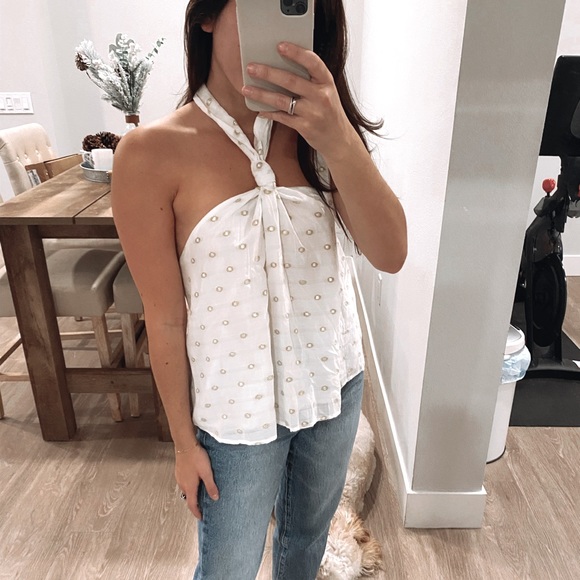 Zara Tops - HALTER TOP
